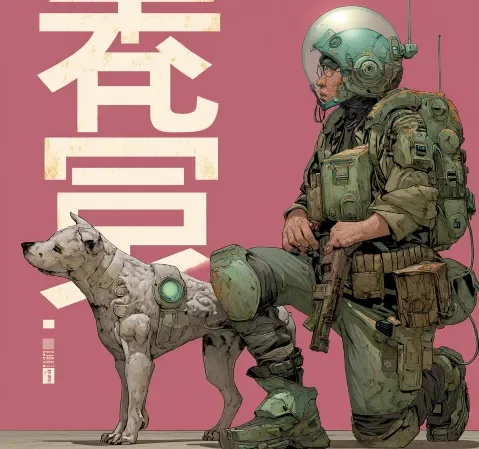 职场恋爱题材漫画封面，男女主角在办公室对视